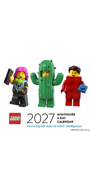 LEGO Minifigure a Day 2027 Daily Calendar