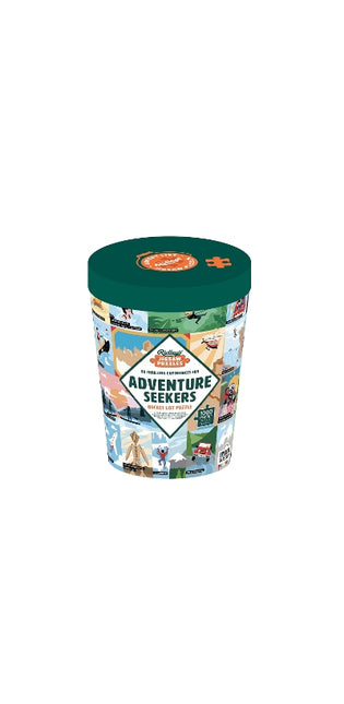 50 Thrilling Experiences for Adventure Seekers 1000-piece Bucket List Jigsaw Puzzle