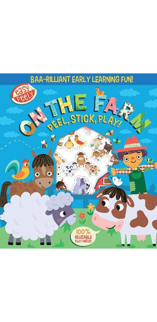 Easy Peely On the Farm - Peel, Stick, Play!