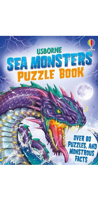 Sea Monsters Puzzle Book
