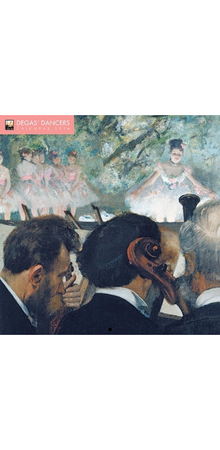 Degas' Dancers Wall Calendar 2026 (Art Calendar)