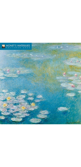 Monet's Waterlilies Wall Calendar 2026 (Art Calendar)