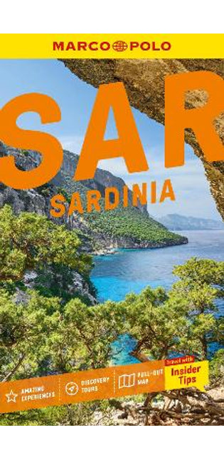 Sardinia Marco Polo Pocket Travel Guide - with pull out map