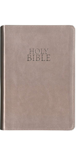 NIV Luxury Leather Touch Bible - Rose Gold
