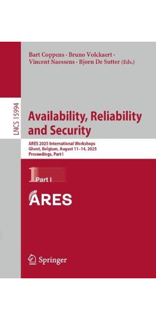 Availability, Reliability and Security