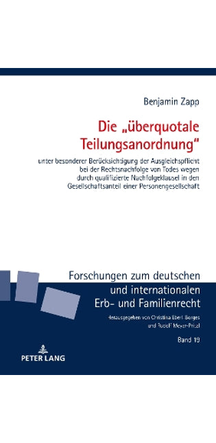 "ueberquotale Teilungsanordnung"