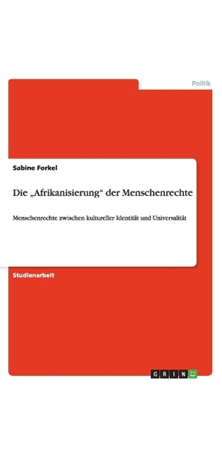 "Afrikanisierung" der Menschenrechte