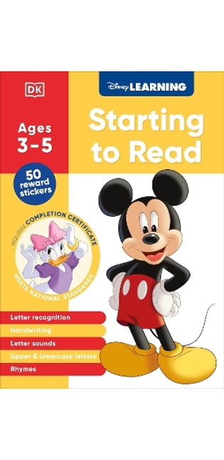 Disney Learning Starting to Read (Ages 3-5)