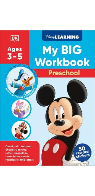 Disney Learning Big Workbook Preschool