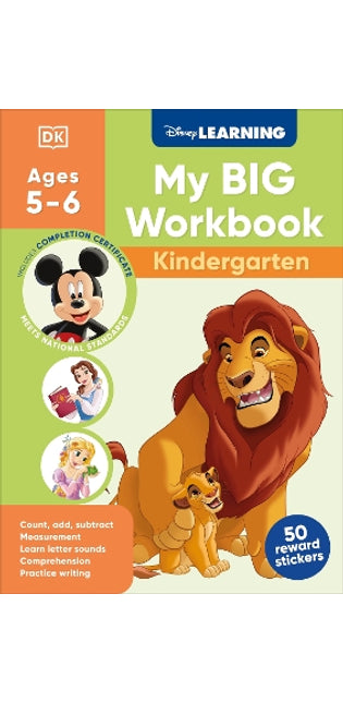 Disney Learning Big Workbook Kindergarten