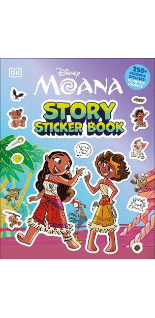 Disney Moana Story Sticker Book