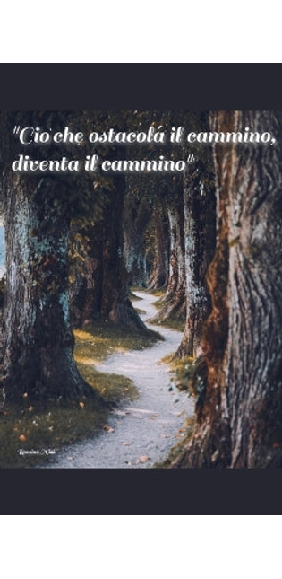 "Ciò che ostacola il cammino, diventa il cammino"