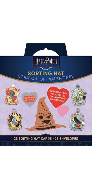 Harry Potter: Sorting Hat Scratch-Off Valentines