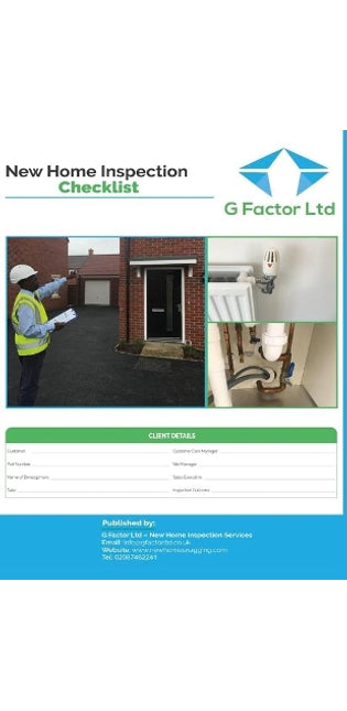 New Home Inspection Checklist