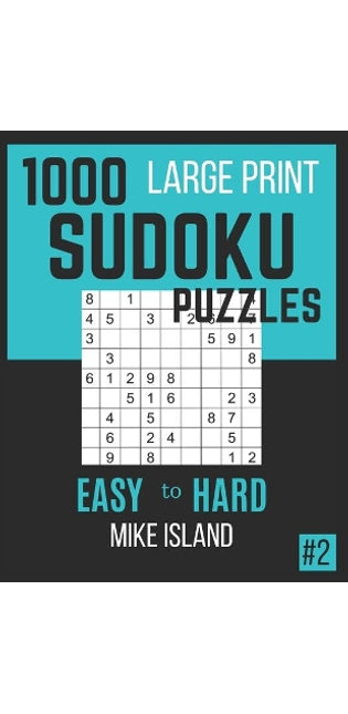 1000 Large Print Sudoku Puzzles