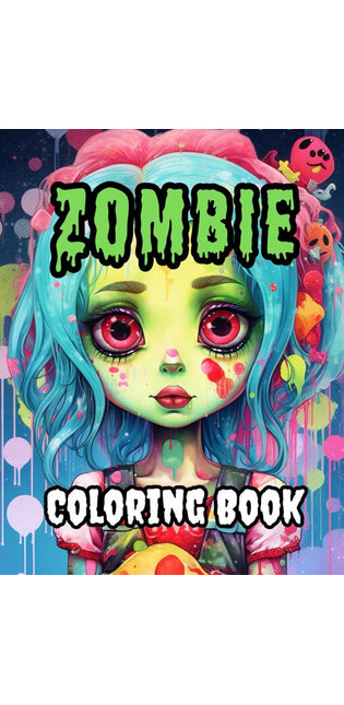 Zombie Coloring Book