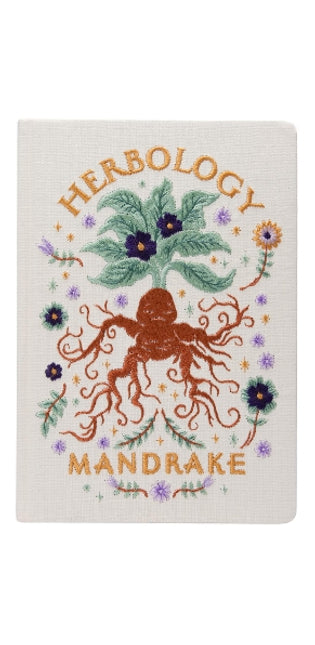 Harry Potter: Mandrake Embroidered Journal