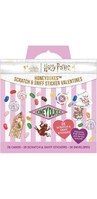 Harry Potter: Honeydukes Scratch & Sniff Sticker Valentines