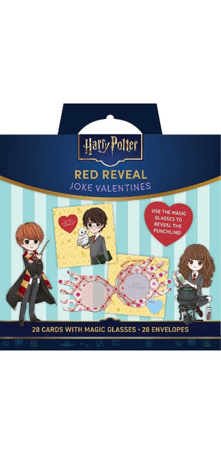 Harry Potter: Red Reveal Joke Valentines