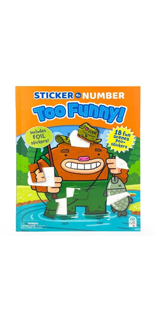 Sticker by Number Too Funny!