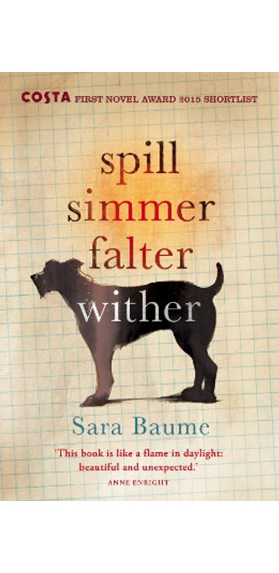 Spill Simmer Falter Wither