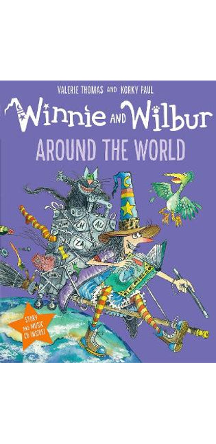 Winnie and Wilbur: Around the World PB & CD