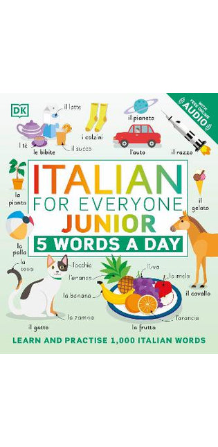 Italian for Everyone Junior 5 Words a Day