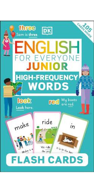 English for Everyone Junior High-Frequency Words Flash Cards