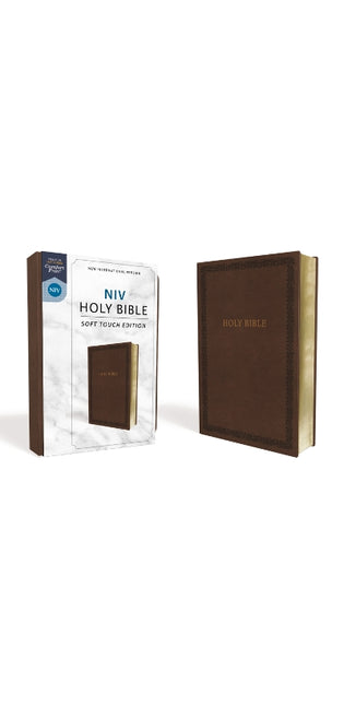 NIV, Holy Bible, Soft Touch Edition, Leathersoft, Brown, Comfort Print