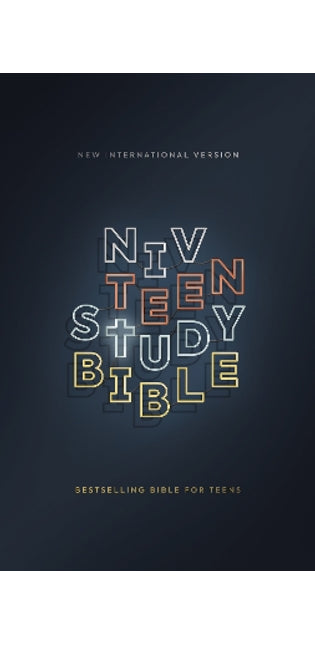NIV, Teen Study Bible, Hardcover, Navy, Comfort Print