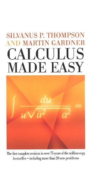 Calculus Made Easy