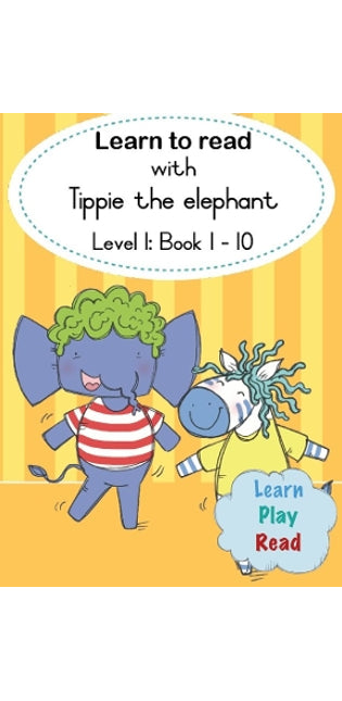 Learn to Read With Tippie the Elephant Level 1 Boxset: Learn to Read Se