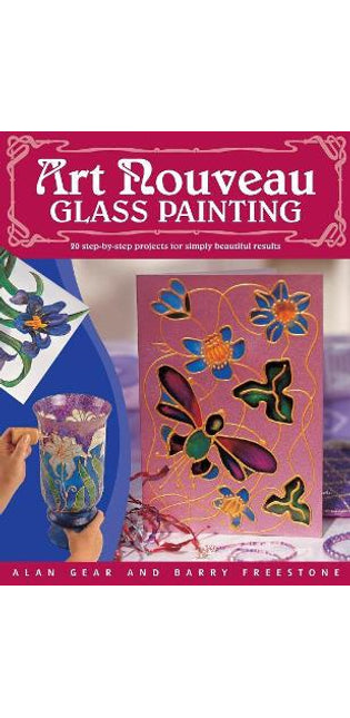 "Art Nouveau" Glass Painting Made Easy