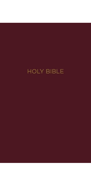 NKJV, Gift and Award Bible, Leather-Look, Burgundy, Red Letter, Comfort Print