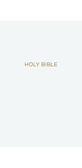 NKJV, Gift and Award Bible, Leather-Look, White, Red Letter, Comfort Print