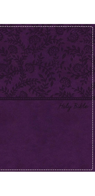 NKJV, Deluxe Gift Bible, Leathersoft, Purple, Red Letter, Comfort Print