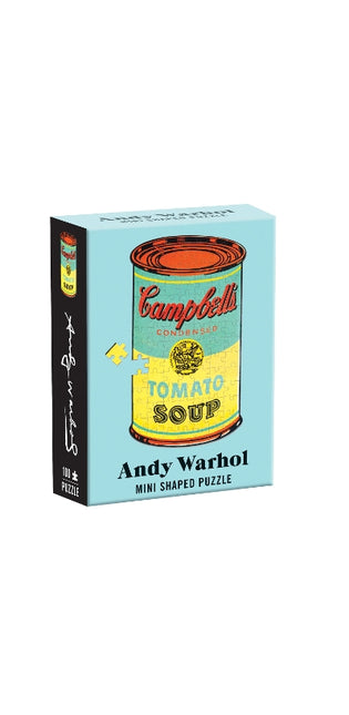 Andy Warhol Mini Shaped Puzzle Campbell's Soup