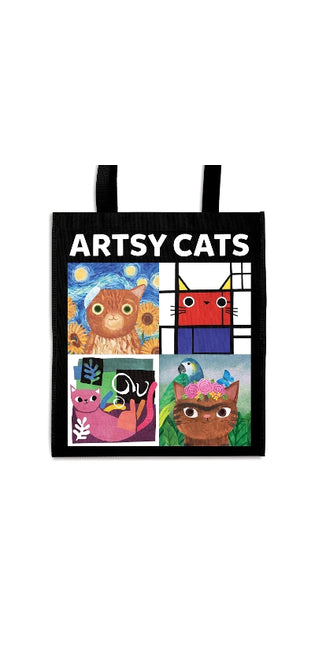 Artsy Cats Reusable Shopping Bag
