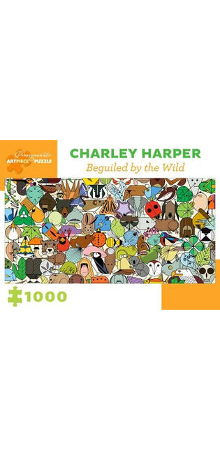 Charley Harper Beguiled by the Wild 1000-Piece Jigsaw