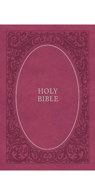 NKJV, Holy Bible, Soft Touch Edition, Leathersoft, Pink, Comfort Print