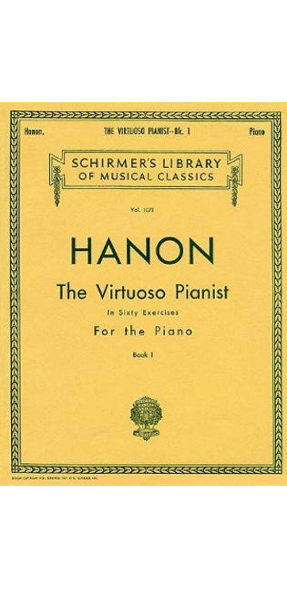 Virtuoso Pianist in 60 Exercises - Book 1