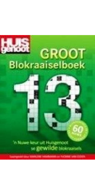 Huisgenoot groot blokraaiselboek 13
