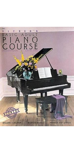 Alfred's Basic Adult Piano Course Lesson Book 1