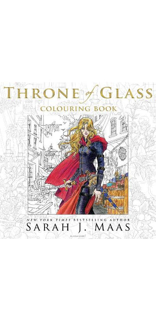 Throne of Glass Colouring Book