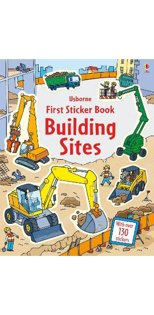 First Sticker Book Building Sites