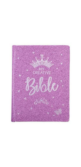 My Creative Bible Purple Glitter Hardcover