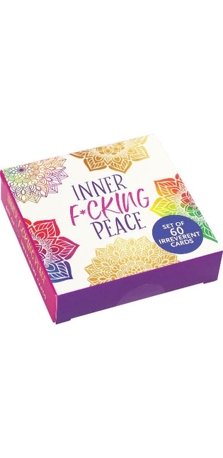 Inner F*cking Peace Motivational Cards (60 Pack)