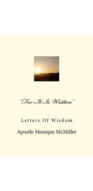 "For It Is Written"