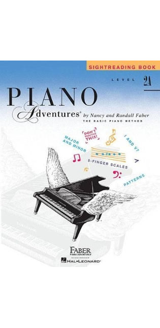 Piano Adventures Sight Reading Book Level 2A