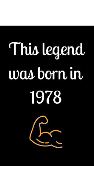This legend was born in 1978